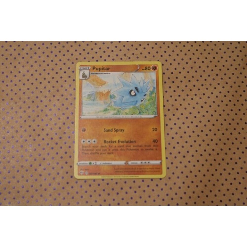 Pupitar 087/189 Pokemon Card (2020)